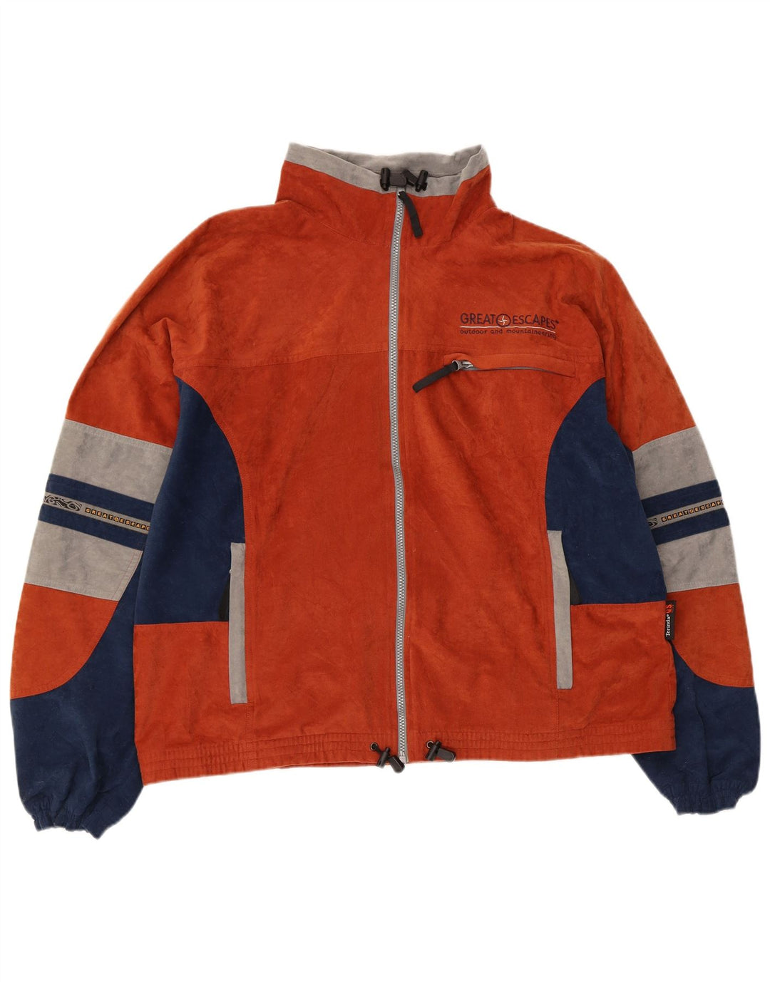 Giacca da tuta da uomo Great Escapes XL arancione color block