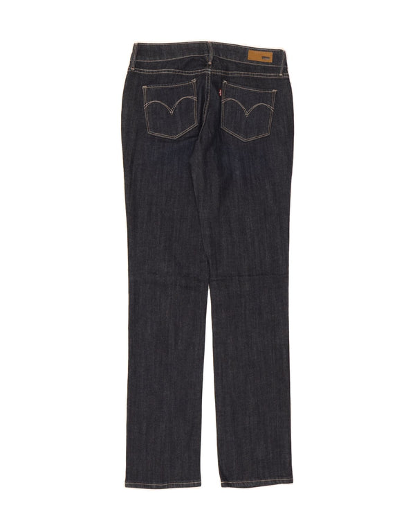 LEVI'S Womens Demi Curve Straight Jeans US 2 XS W26 L32 Navy Blue