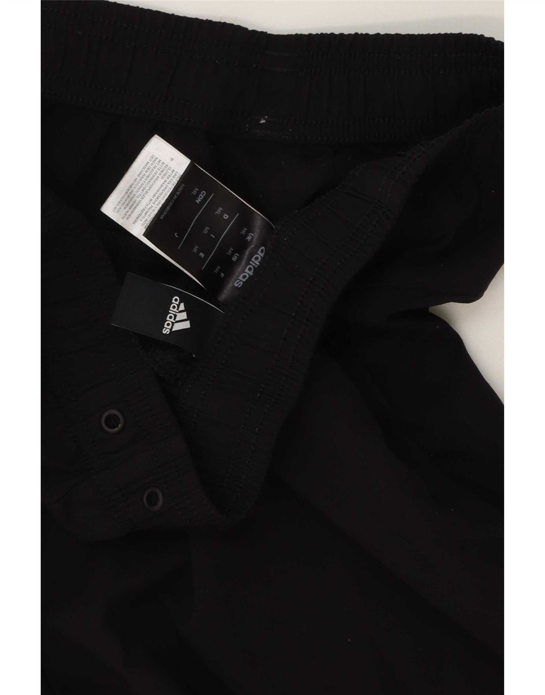 Pantaloni da tuta da uomo Adidas Medium Nero Poliestere