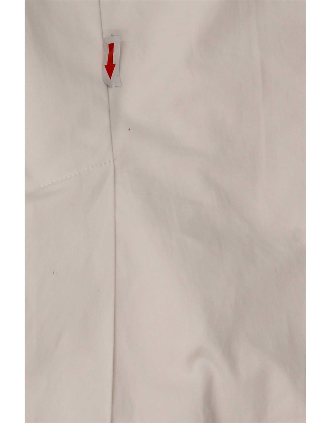 Marks & Spencer Womens Straight Skirt UK 12 Medium W30 White Cotton