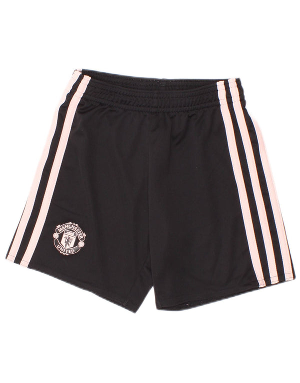 Chłopięce spodenki sportowe Adidas Manchester United 4-5 lat Czarny poliester