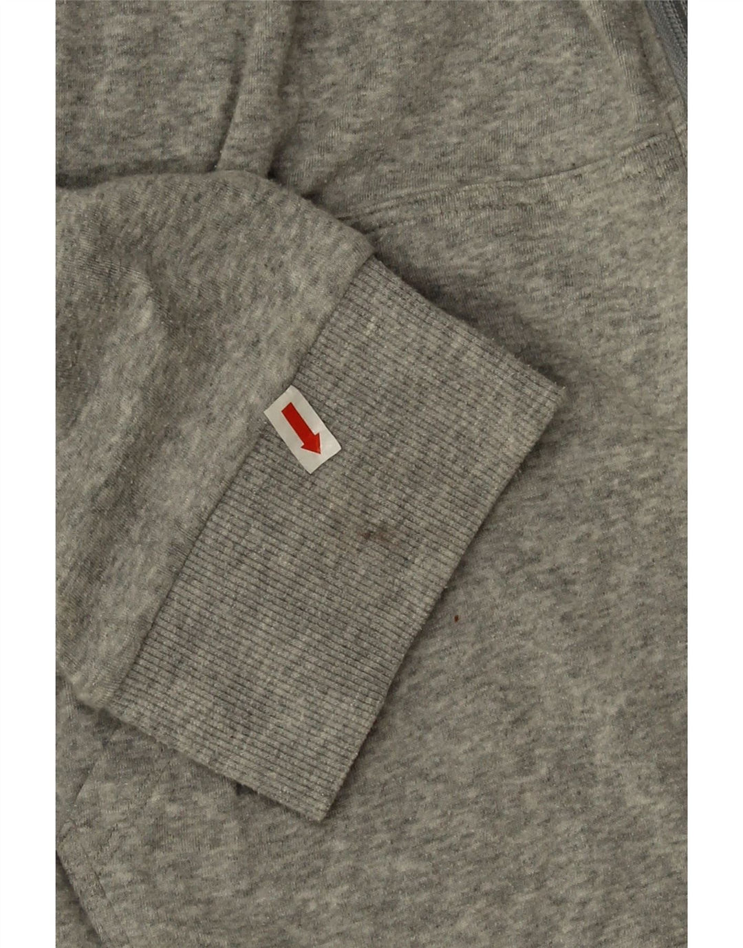 Calvin Klein Mens Zip Hoodie Sweater Medium Grey Cotton