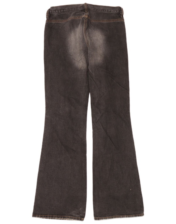 Diesel Damen Schlagjeans W27 L32 Schwarze Baumwolle