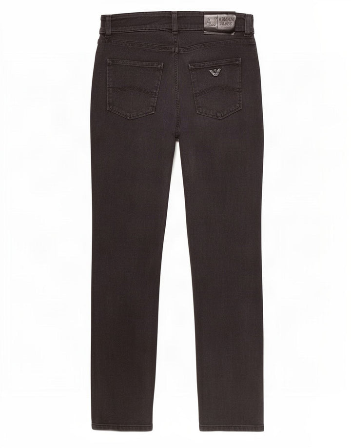 Женские узкие джинсы Armani W27 L28 Серые хлопковые