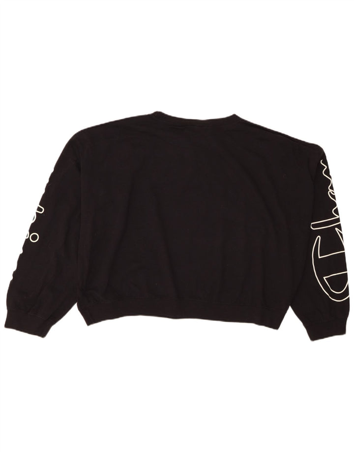 Felpa con grafica oversize da donna Champion UK 14 Medium Nero