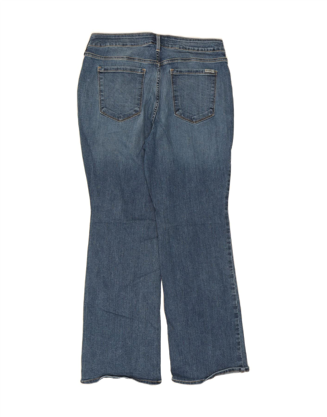 EDDIE BAUER Womens Curvy Bootcut Jeans US 12 Large W30 L29 Blue Cotton Vintage Eddie Bauer and Second-Hand Eddie Bauer from Messina Hembry 