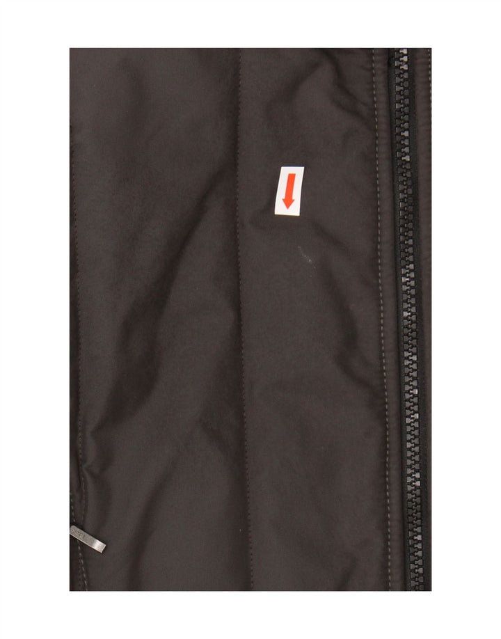 Cappotto imbottito con cappuccio da donna Refrigiwear IT 46 Large in nylon kaki