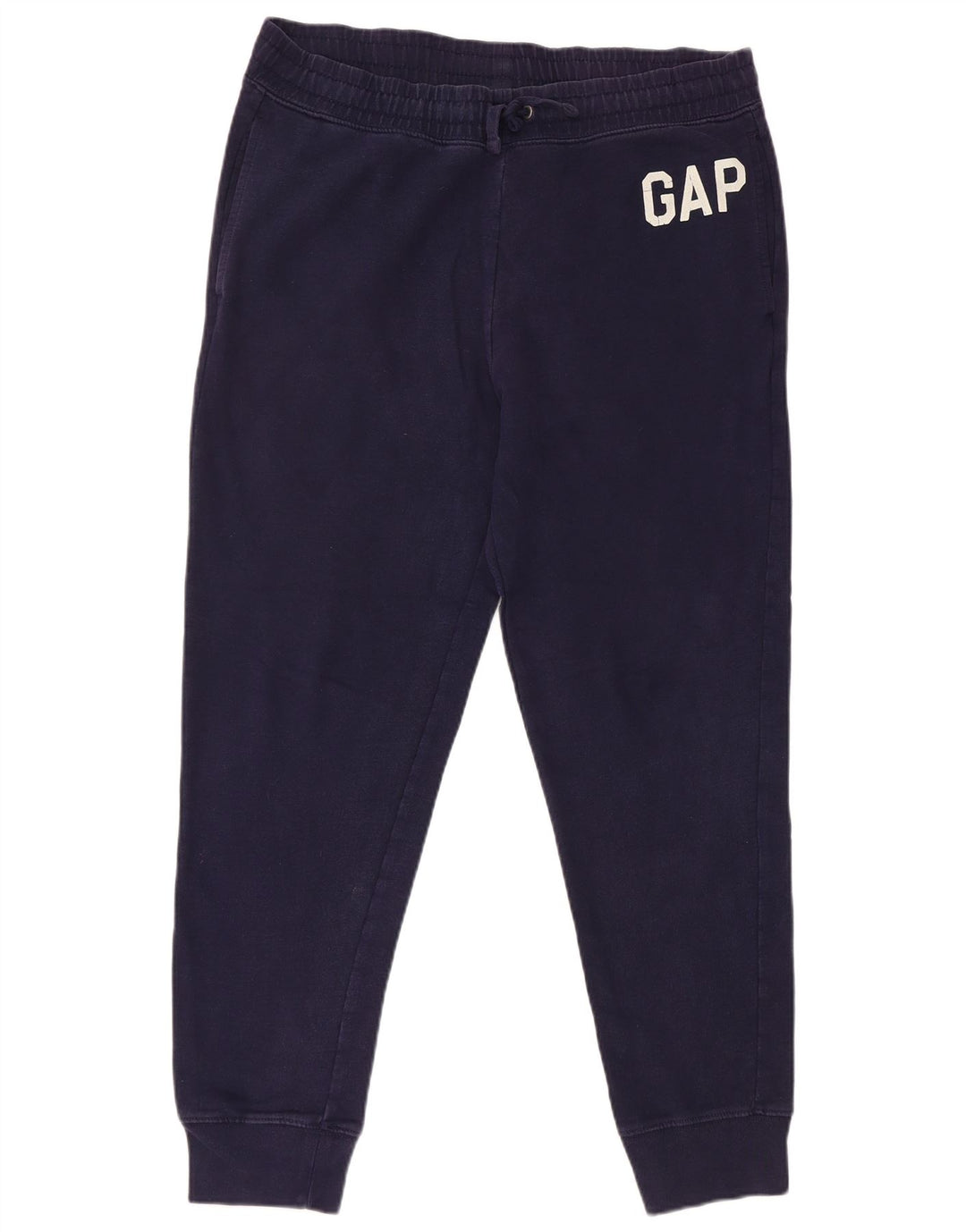 Gap Mens Tracksuit Trousers Joggers Medium Navy Blue Cotton