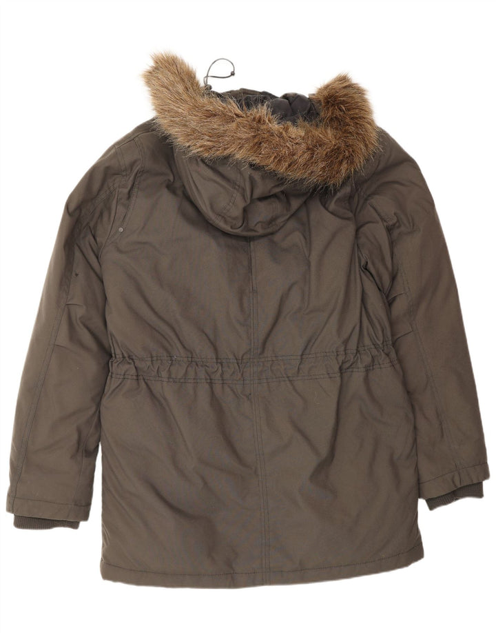 Esprit Parka à capuche pour homme UK 38 Gris moyen