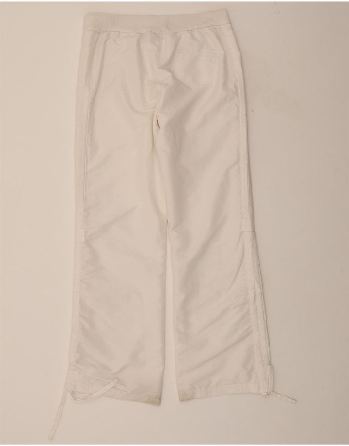 PUMA Womens Tracksuit Trousers UK 12 Medium W32 L32 White Vintage Puma and Second-Hand Puma from Messina Hembry 