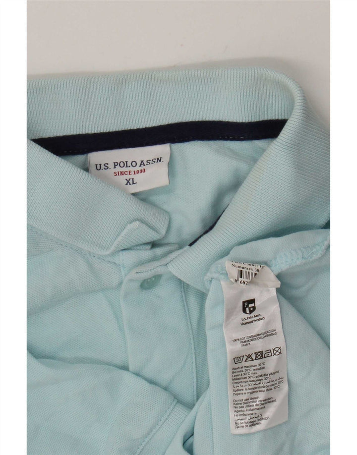 U.S. Polo Assn. Mens Shirt XL Blue Cotton