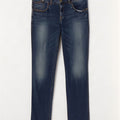Tommy Hilfiger Womens Slim Jeans W32 L32 Navy Blue Cotton
