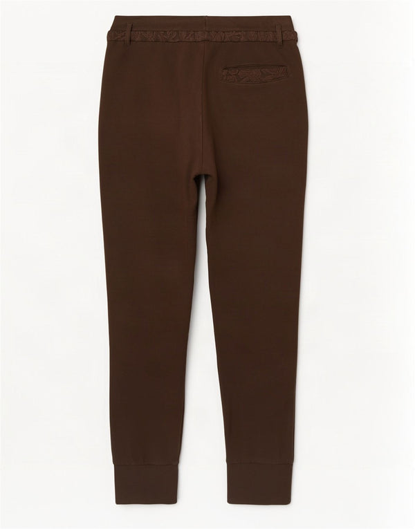 Champion Womens Heritage Fit Tracksuit Trousers Joggers UK 14 Large Khaki