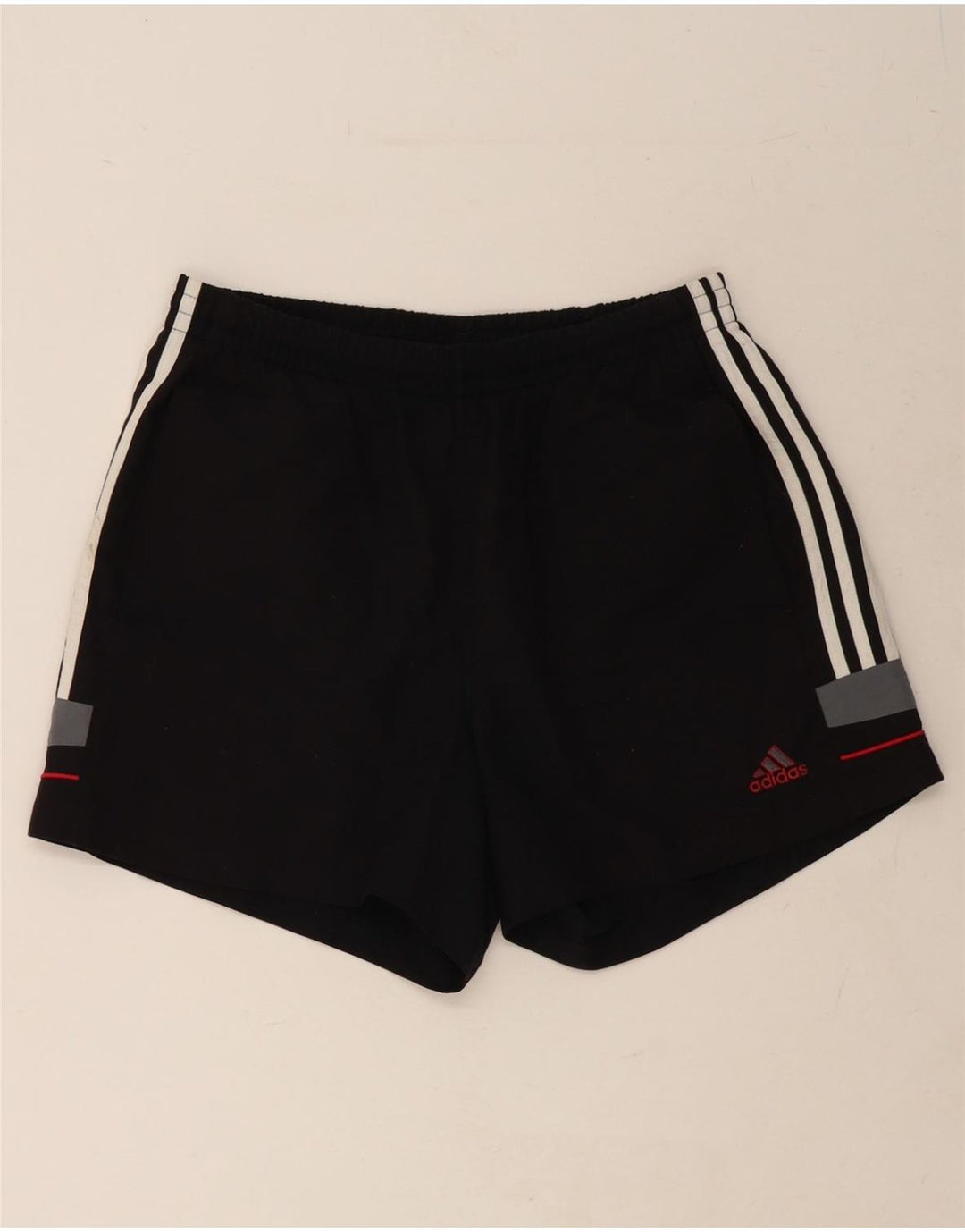 ADIDAS Mens Sport Shorts Large  Black Polyester Vintage Adidas and Second-Hand Adidas from Messina Hembry 