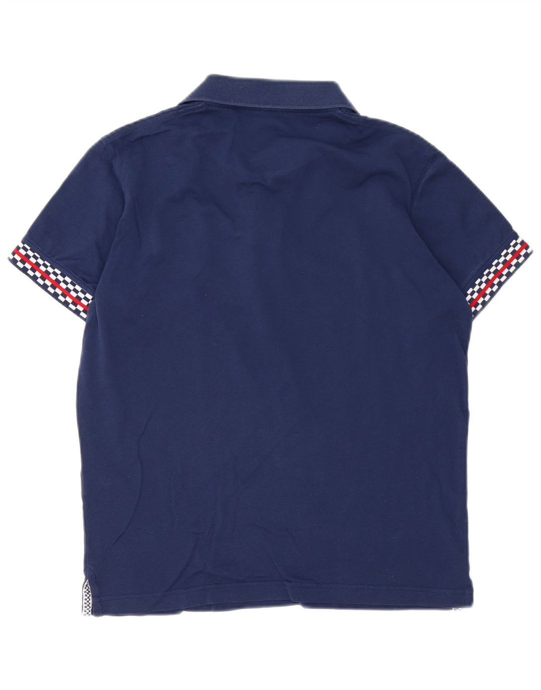 Harmont & Blaine Mens Polo Shirt Small Navy Blue Cotton