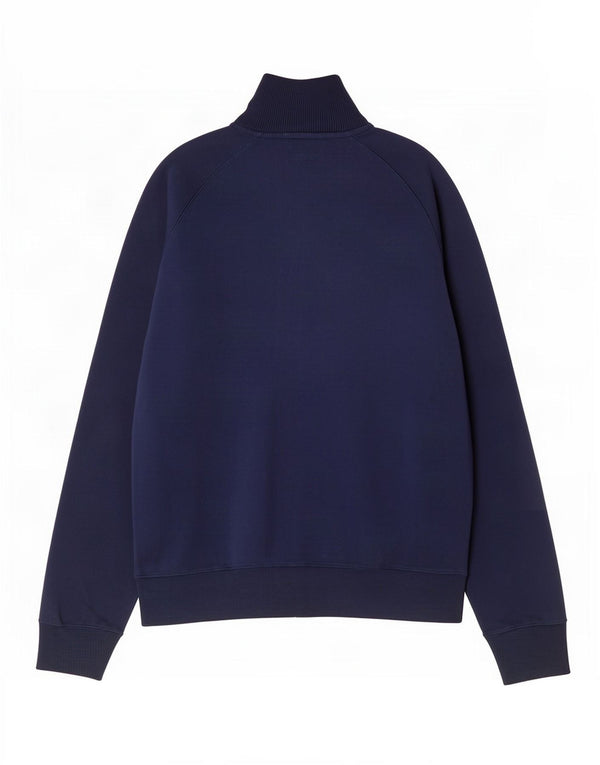 Giacca da ginnastica grafica da uomo Gant 2XL in cotone blu navy