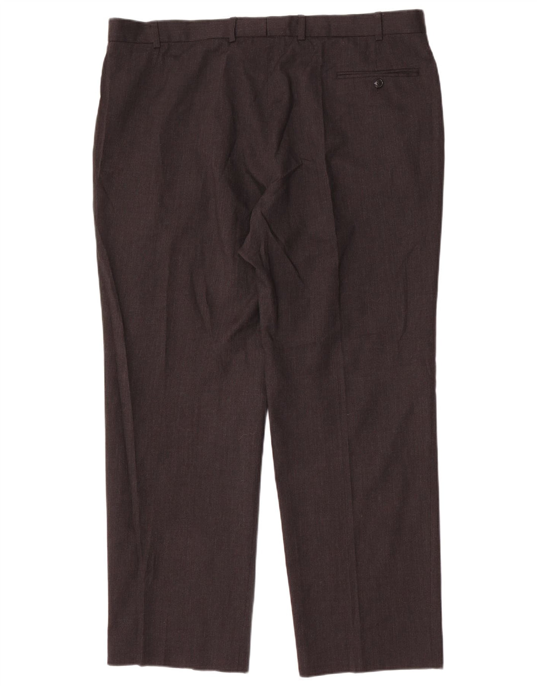 Pantaloni da abito dritti da uomo Marks & Spencer taglia 42 W42 L31 grigi