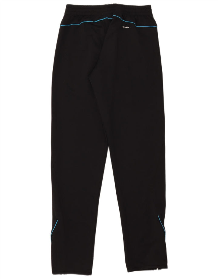 Adidas Boys Climalite Tracksuit Trousers 15-16 Years  Black Polyester