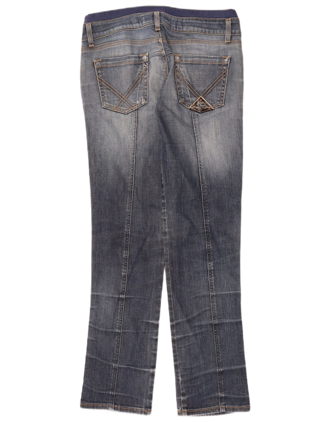 ROY ROGERS Womens Straight Jeans IT 44 Medium W30 L33 Blue Cotton