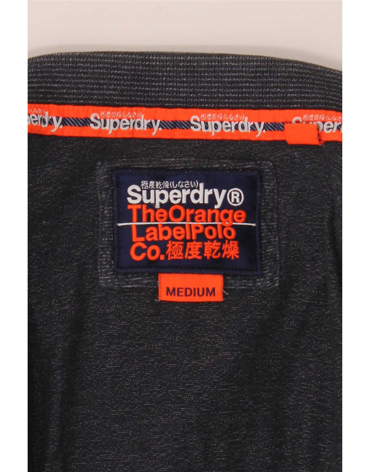 Superdry Polo Homme Bleu Marine Moyen Moucheté