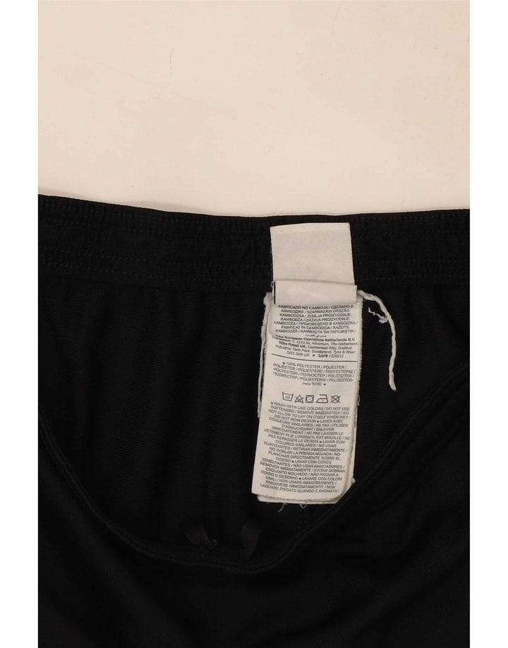 Calça de treino feminina Nike Dri Fit UK 12 poliéster preto médio