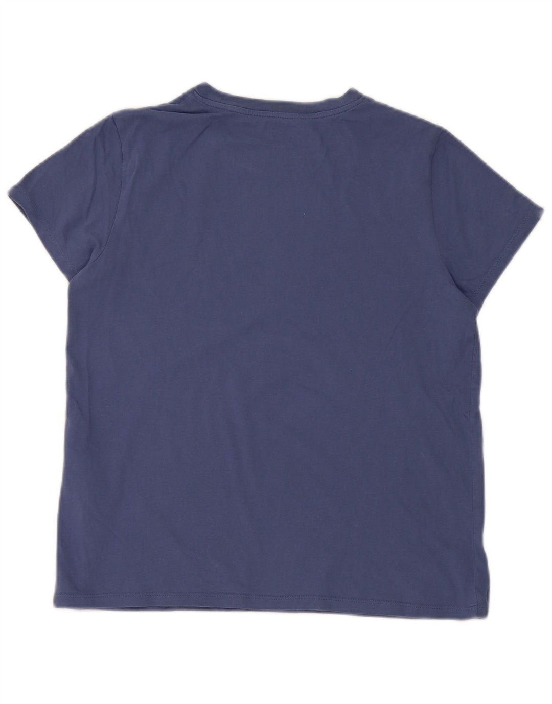 Levi's Womens Graphic T-Shirt Top UK 12 Medium Blue Cotton