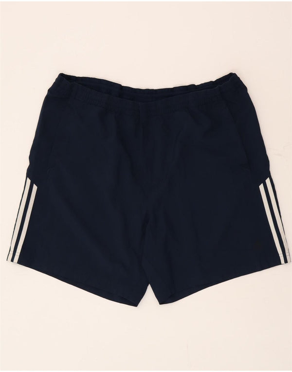 Męskie spodenki sportowe Adidas Climacool XL granatowe, poliestrowe