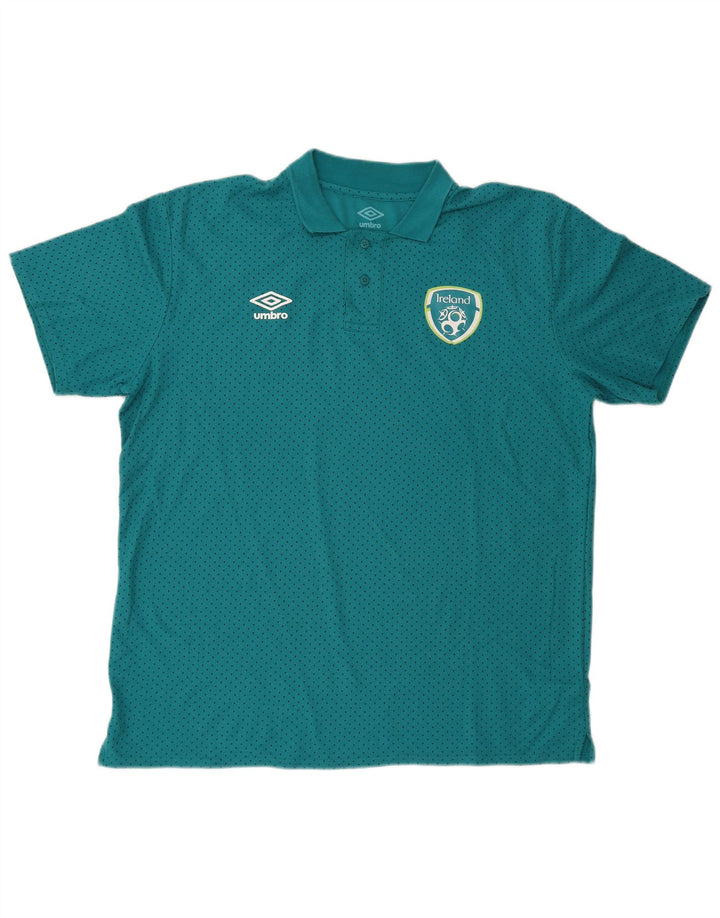 Polo Umbro da uomo 2XL Turchese