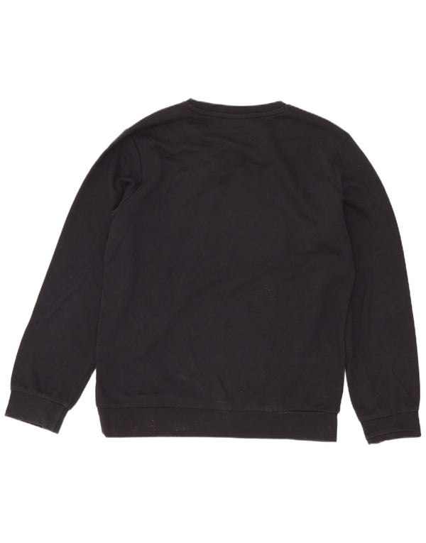 Champion Jungen-Sweatshirt mit Grafik, 11–12 Jahre, Größe L, Schwarz, Sport
