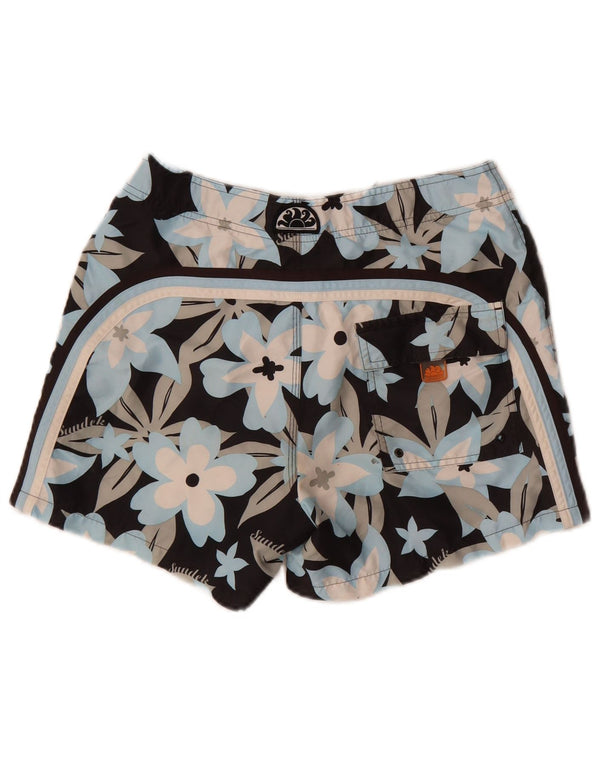 Sundek Svømmeshorts til kvinder UK 10 Small Black Floral