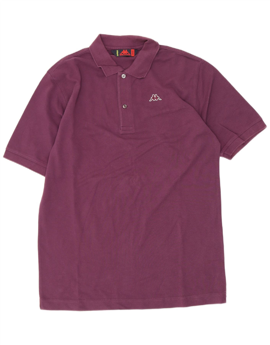 Camisa polo masculina Kappa de algodão marrom médio
