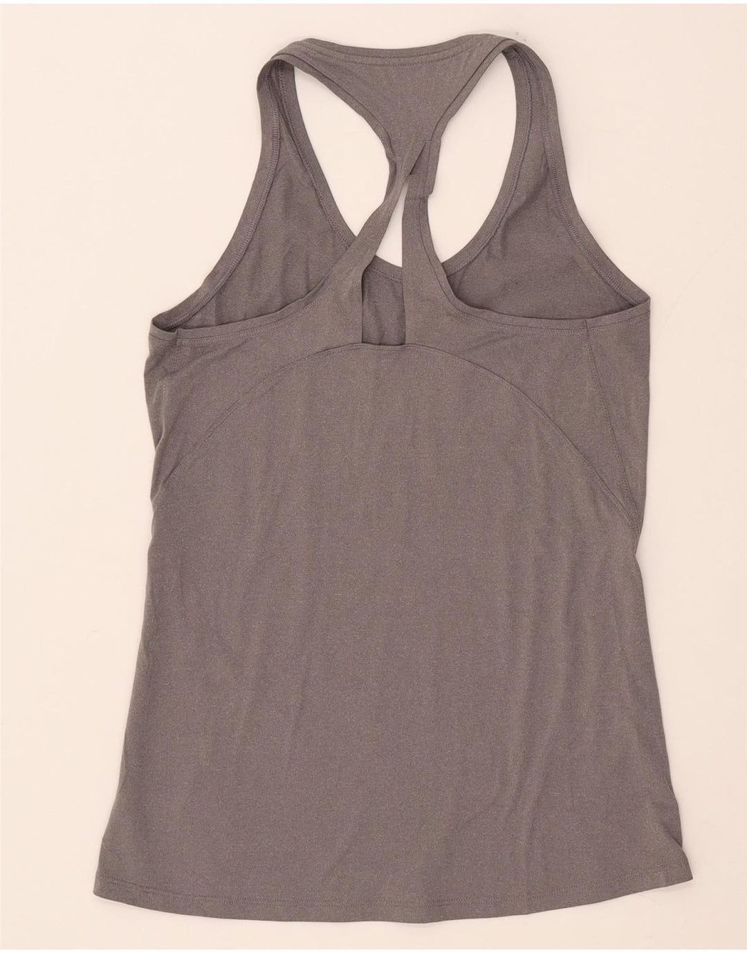 Colete feminino ATHLETA UK 8 pequeno poliéster cinza