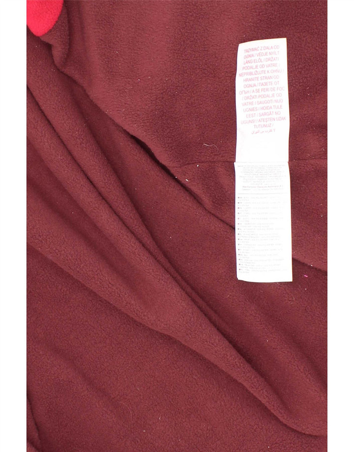 Nike Chaqueta cortavientos con capucha para niños 8-9 años Small Borgoña Poliéster