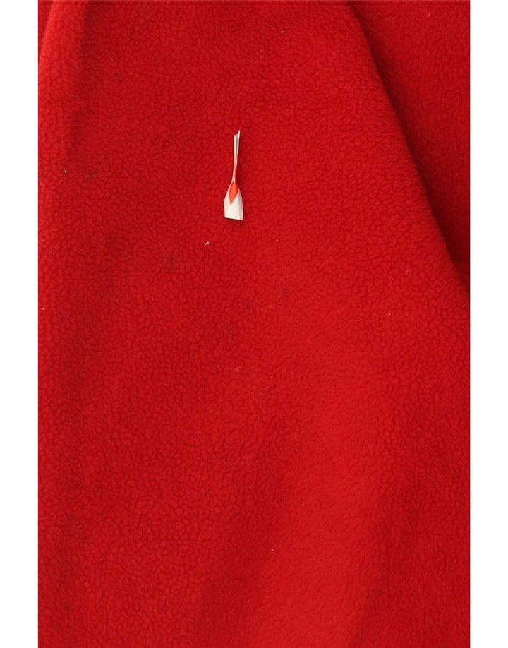 Marks & Spencer Mens St. Michael Fleece Jacket UK 16 Large Red Polyester