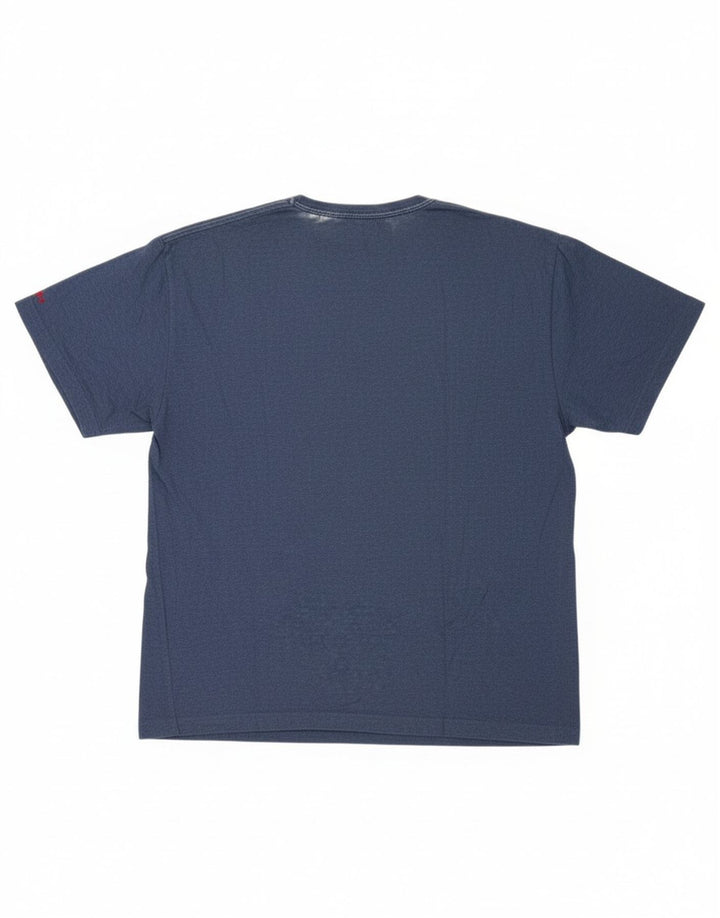 FILA Womens T-Shirt Top UK 18 XL Blue