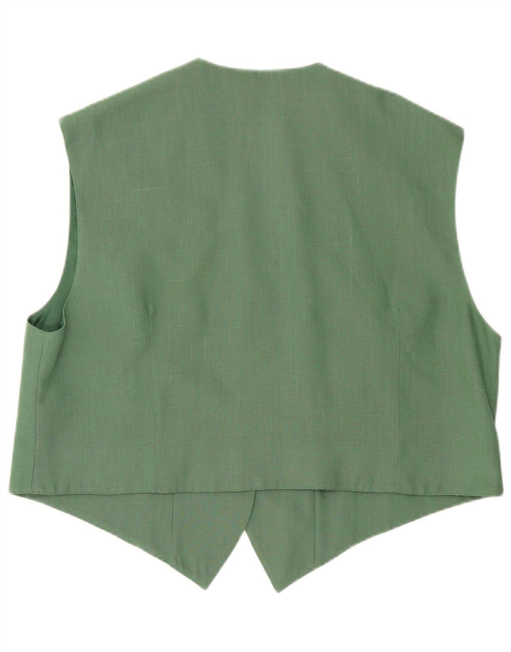 Gilet Donna Vintage IT 48 XL Verde Poliestere