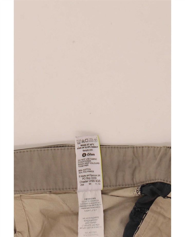 Marks & Spencer Mens Cargo Shorts W40 XL Navy Blue