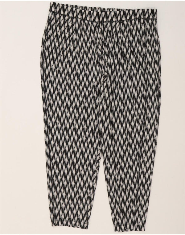 Marks & Spencer Damen-Freizeithose mit hoher Taille, UK 20, 2XL, W40, L27, Schwarz