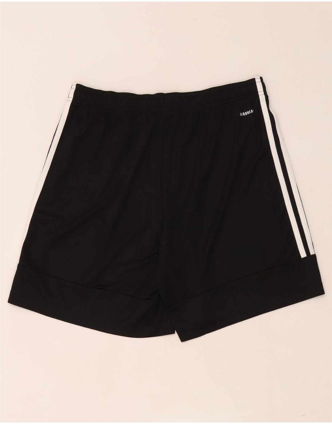 Pantaloni scurți sport Aeroready Adidas pentru bărbați, poliester mediu negru