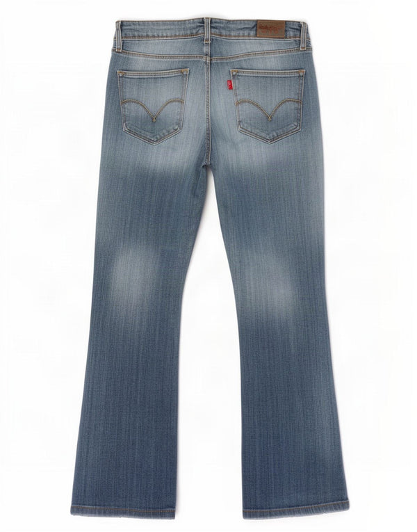 Jeans Bootcut da donna Levi's W32 L32 in cotone blu