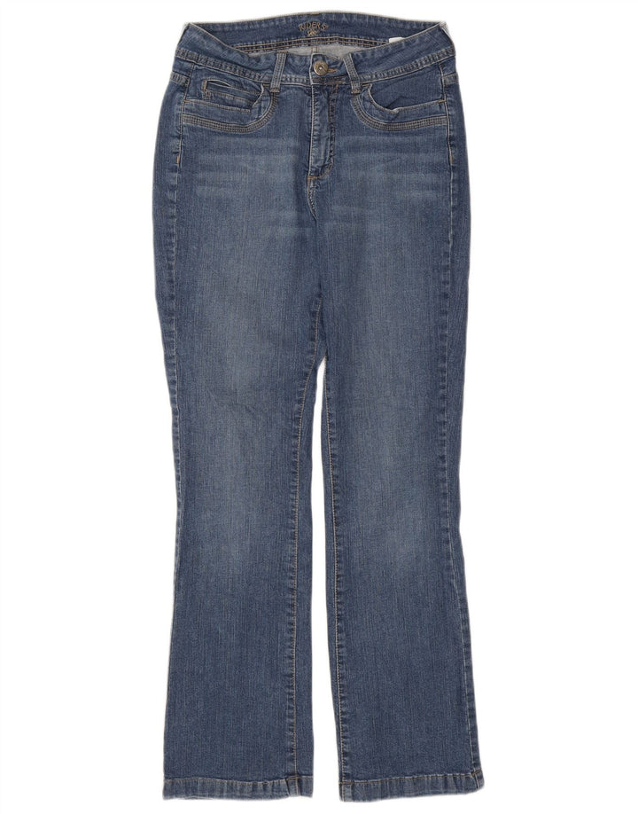 Lee Womens Riders Bootcut Jeans US 10 Large W30 L30 Blue Cotton