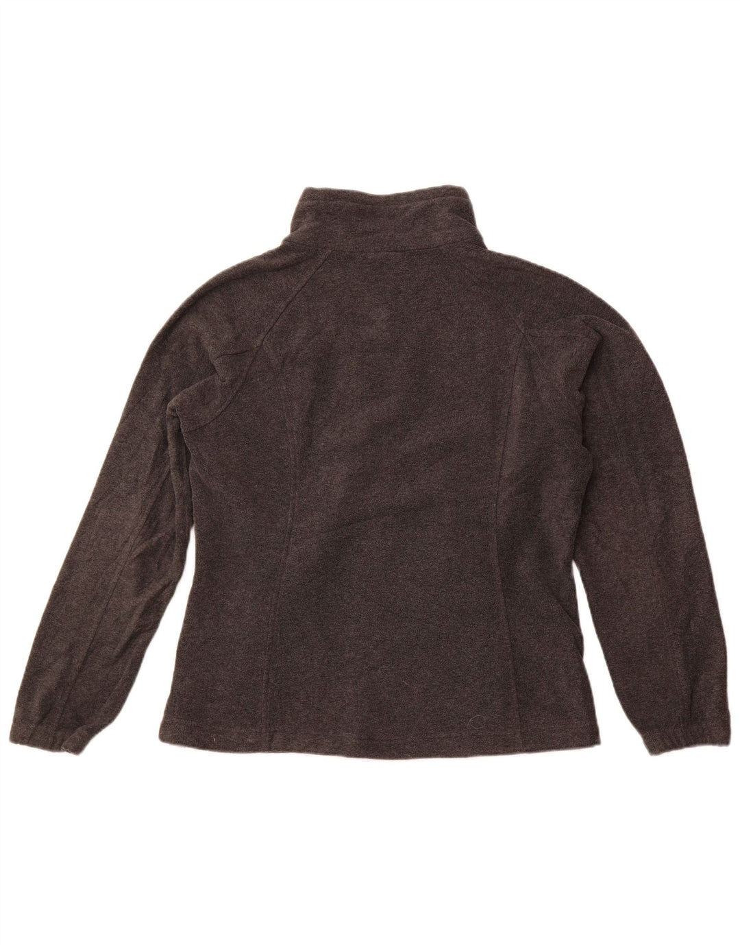 Columbia Womens Fleece Jacket UK 16 Large Grey Polyester