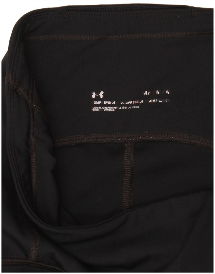 Under Armour Capri Leggings Feminino UK 14 Médio Preto