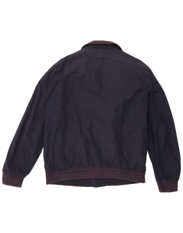 Gant Chaqueta Bomber para Hombre UK 40 Large Algodón Azul Marino