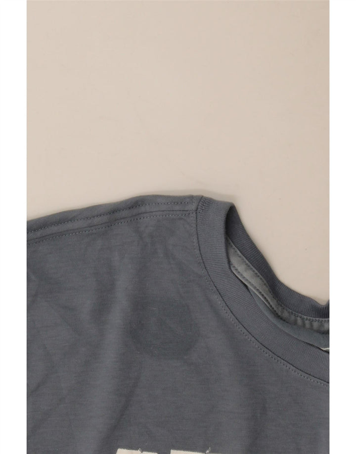 Nike Mens Dri Fit Graphic T-Shirt Top Large Blue Cotton