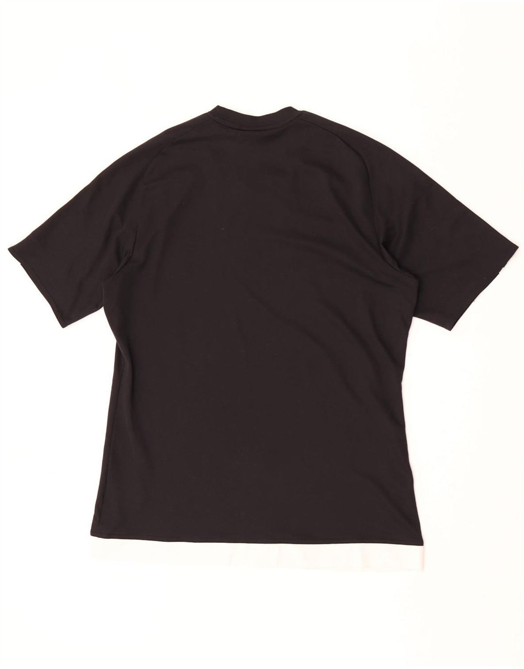 Adidas Mens Climalite T-Shirt Top Medium Black Polyester