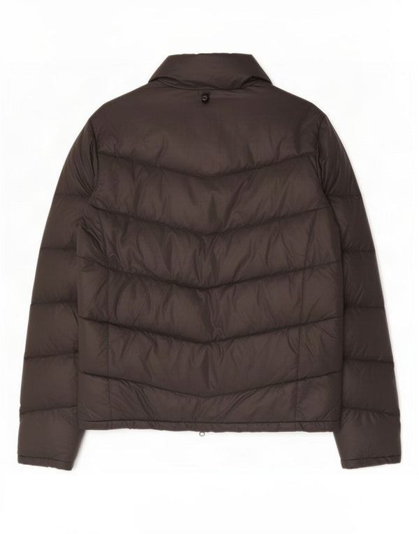 Woolrich Womens Padded Jacket UK 14 Medium Grey