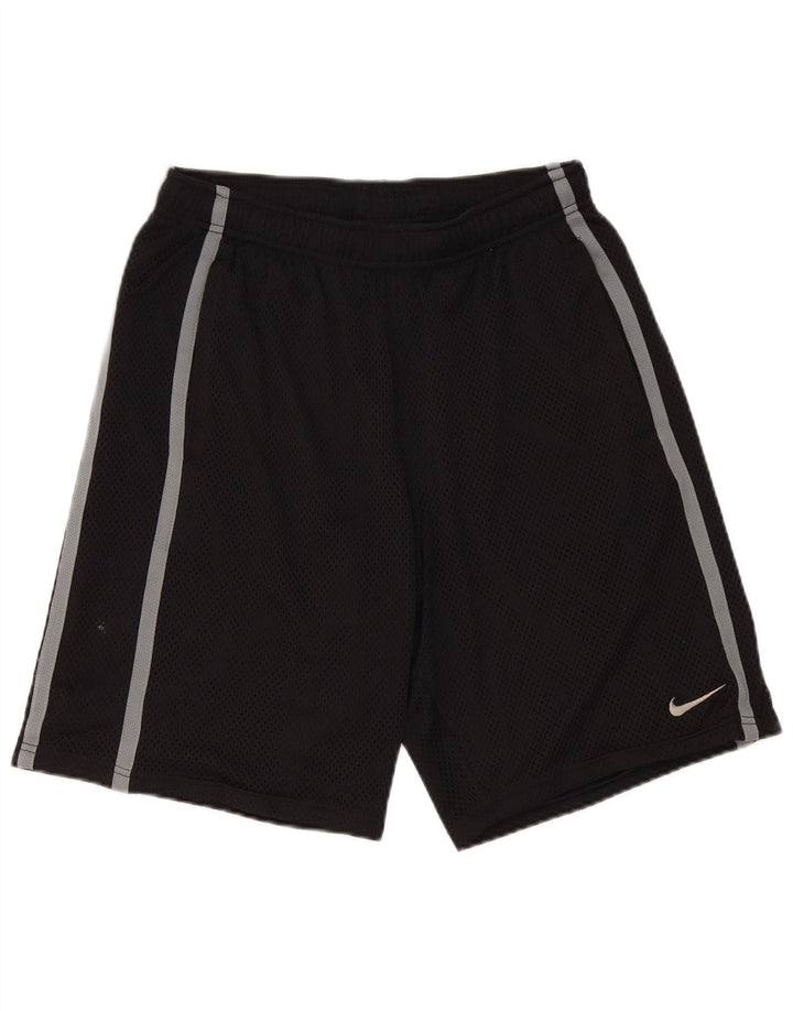 Pantalones cortos deportivos Nike Dri Fit para hombre Poliéster negro mediano