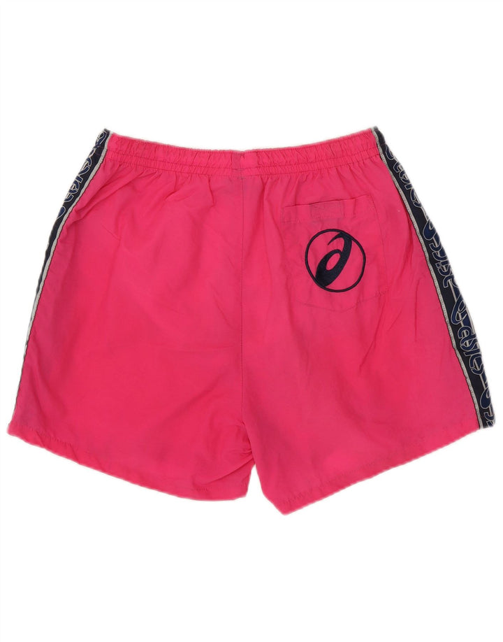 Asics Herre grafiske svømmeshorts Large Pink Colourblock Polyamid