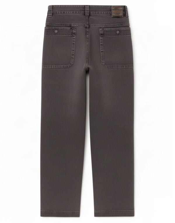 Murphy & Nye Pantalones chinos de corte holgado Marine Heritage para hombre W31 L30 Gris